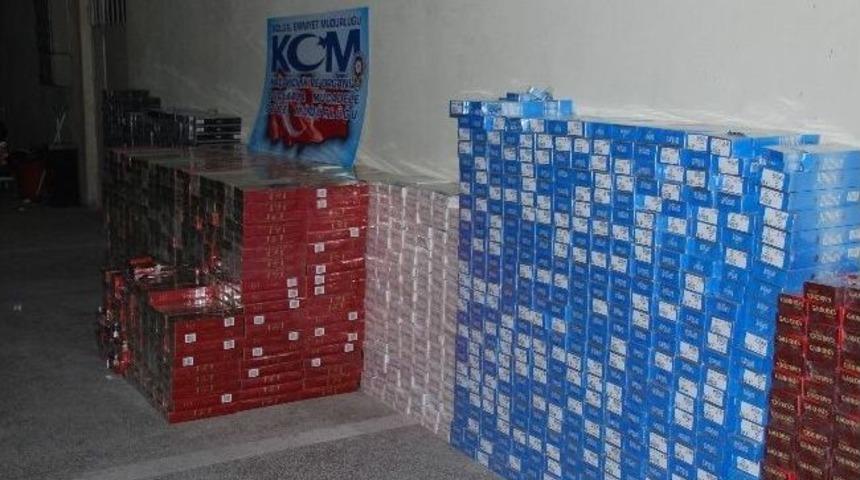 Bakliyat &Ccedil;uvallarından Ka&ccedil;ak Sigara &Ccedil;ıktı