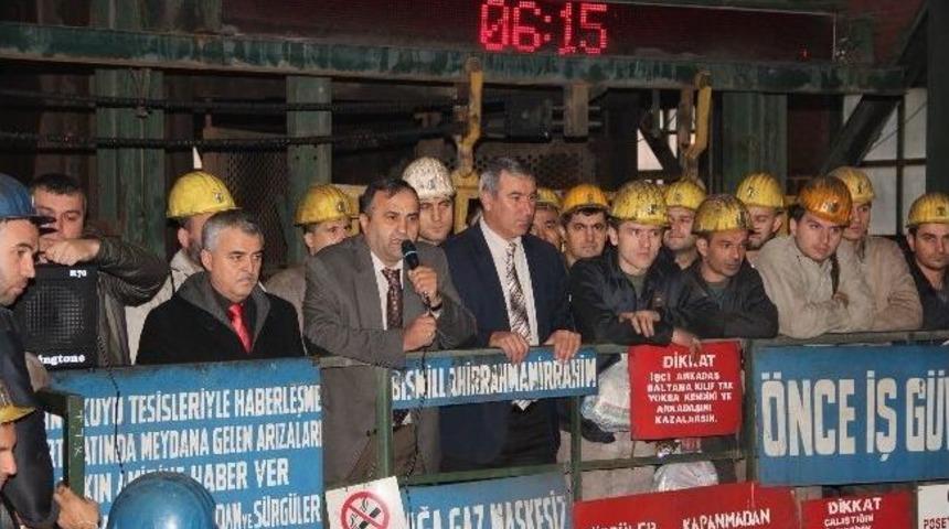 Sarı&ccedil;am İş&ccedil;ilerle Buluştu