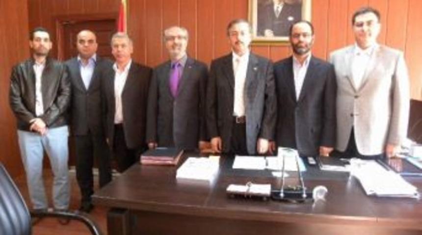 M&uuml;siad&rsquo;tan Kaymakam Parlar&rsquo;a Hayırlı Olsun Ziyareti