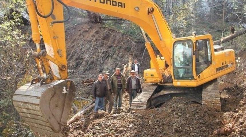 K&ouml;roğlu Ormanlarına Yeni Yol Yapılıyor