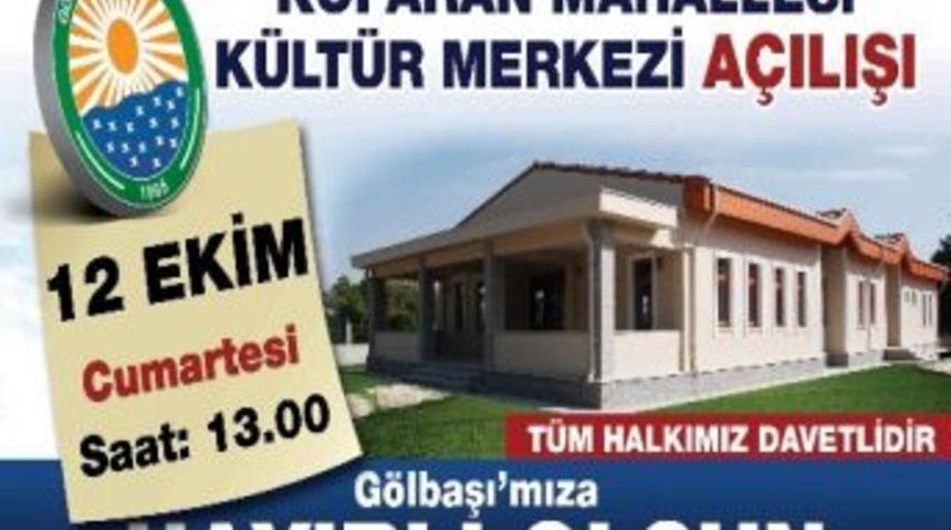 Koparan, K&uuml;lt&uuml;r Merkezine Kavuşuyor