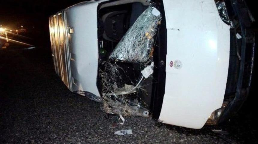 Nebioğlu'da Trafik Kazası: 2 Yaralı