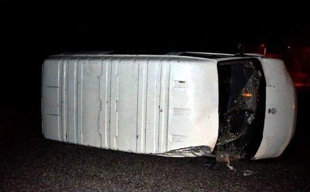 Nebioğlu'da Trafik Kazası: 2 Yaralı