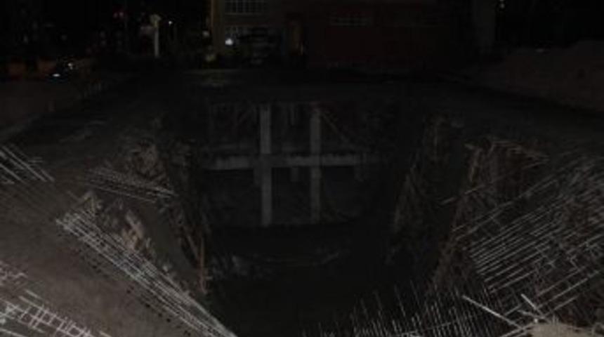 Konya&rsquo;da İnşaatta &Ccedil;&ouml;kme