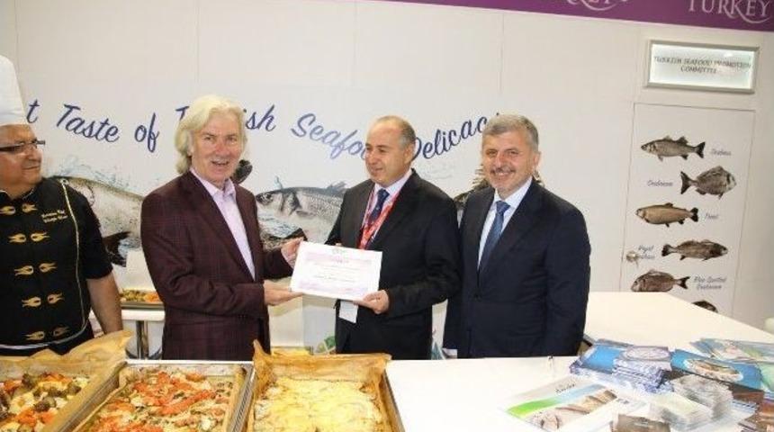 D&uuml;nya&rsquo;nın En B&uuml;y&uuml;k Gıda Fuarında T&uuml;rk Balıkları G&ouml;r&uuml;c&uuml;ye &Ccedil;ıktı