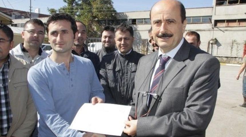 Kurban Kesimi Kursiyerlerine Belgeleri Verildi