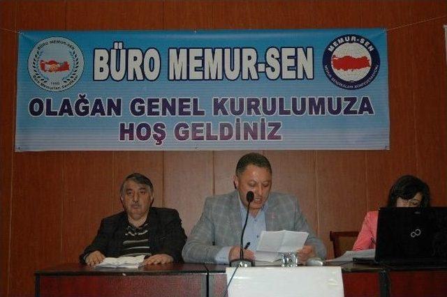 Büro Memur-sen Şube Başkanlığına Küçük Getirildi