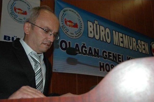 Büro Memur-sen Şube Başkanlığına Küçük Getirildi