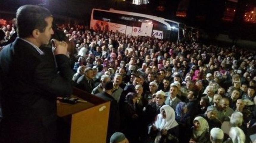 Hacı Adayları Dualarla Uğurlandı