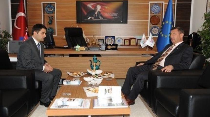 Vali, Tkdk'yi Ziyaret Etti