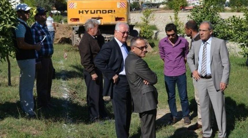 Mezitli'de Y&uuml;r&uuml;y&uuml;ş Yolu &Ccedil;alışması