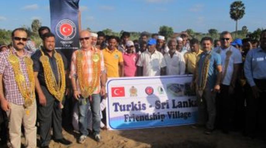 TİKA, Sri Lanka&rsquo;da I&ccedil; Savaştan Zarar G&ouml;ren M&uuml;sl&uuml;manlar I&ccedil;in K&ouml;y Kuruyor