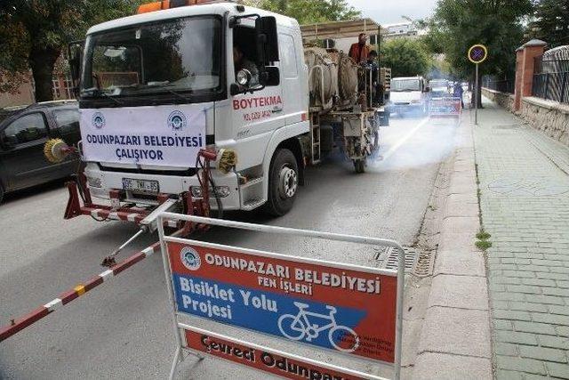 Tarihi Odunpazarı’nda Bisiklet Yolları Büyüyor