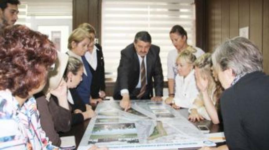 Kadın girişimcilerle toplantı yaptı