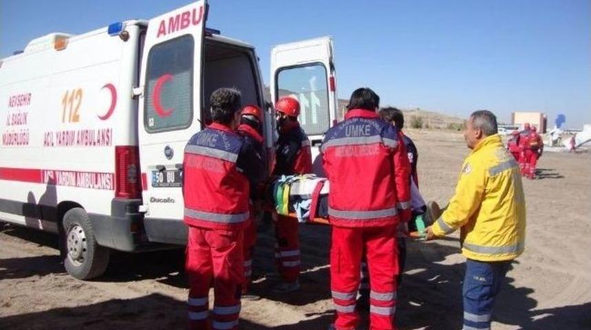 Kapadokya Havalimanı'nda Yangın Tatbikatı