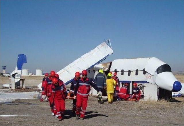 Kapadokya Havalimanı nda Yangın Tatbikatı 1