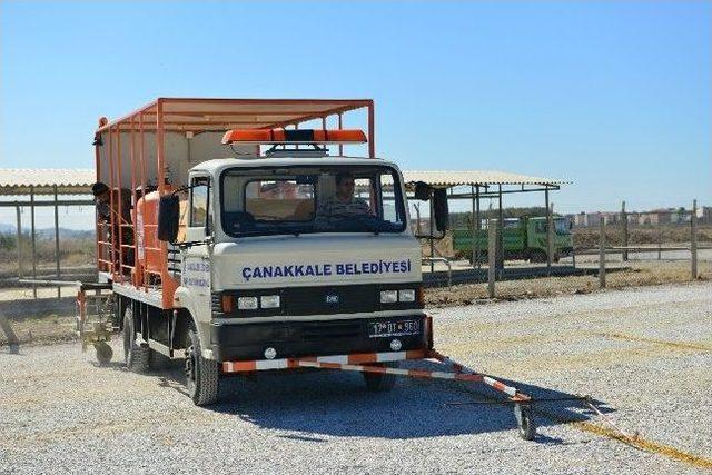 Çanakkale’de Kurban Kesim Yerleri Hazırlandı