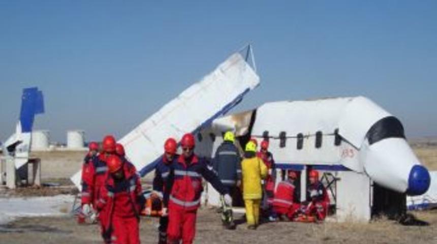 Kapadokya Havalimanı&rsquo;nda Yangın Tatbikatı