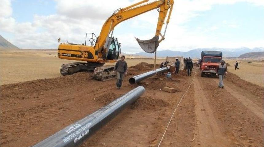 Doğalgaz Boru Hattı Bitlis&rsquo;e Ulaştı