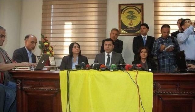 Demirtaş&rsquo;tan G&uuml;ndeme İlişkin A&ccedil;ıklama 2