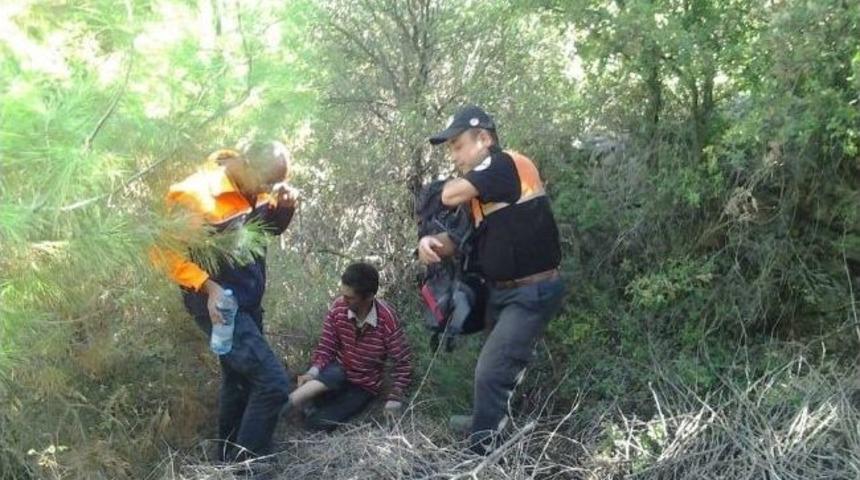 Kaybolan Şahıs Ormanlık Alanda Bulundu