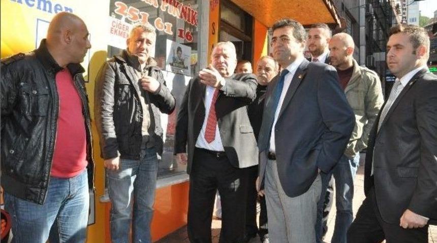 Chp&rsquo;den Taksici Esnafına Ziyaret