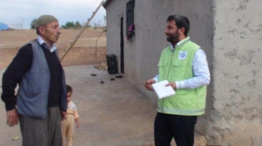 Nuh Gıda Bankası 100 Fakir Aileye Yardım Ulaştırıldı