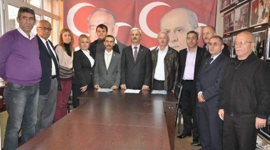 G&uuml;ldaş Ve Y&uuml;cesan, Aday Adaylıklarını A&ccedil;ıkladı