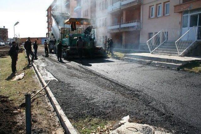 Kars Belediyesi Soğuğa Aldırış Etmeden Çalışıyor