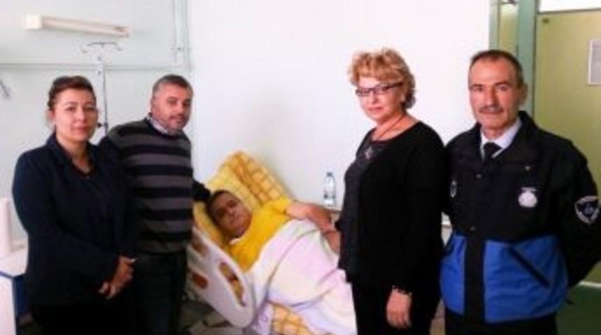 Gazeteci Kayahan &Ouml;calan&rsquo;a Ge&ccedil;miş Olsun Ziyareti