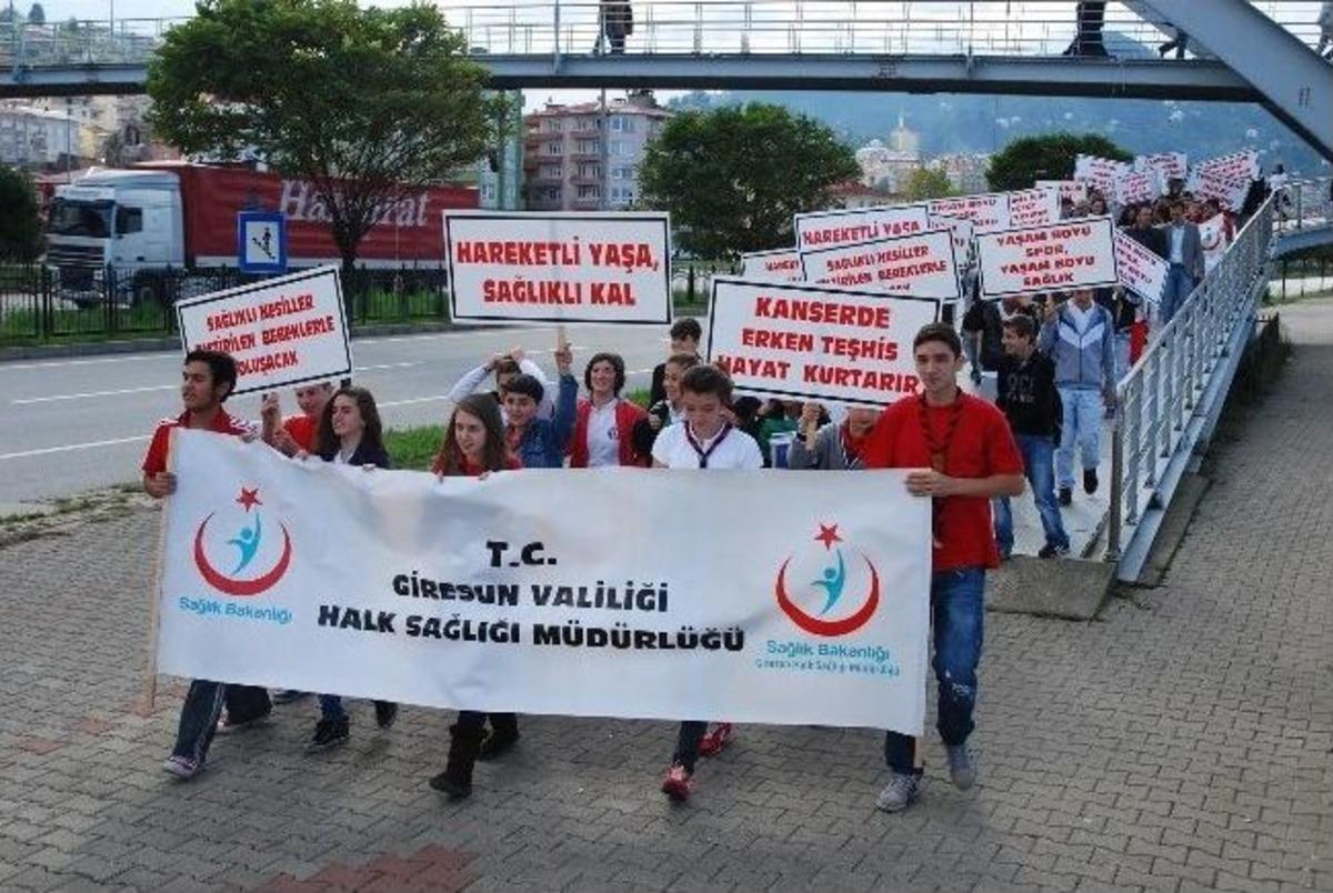 Giresun&rsquo;da &ldquo;sağlık İ&ccedil;in Hareket Et&rdquo; Y&uuml;r&uuml;y&uuml;ş&uuml; R&ouml;tarlı D&uuml;zenlendi