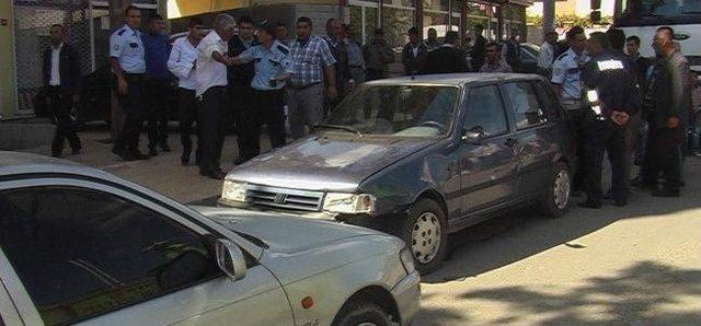 Adıyaman’da, Trafik Kazası Sonrası Kavga Çıktı