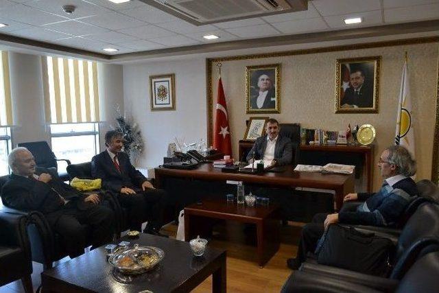 Stk lardan Başkan K&ouml;ktaş a Ziyaret 1