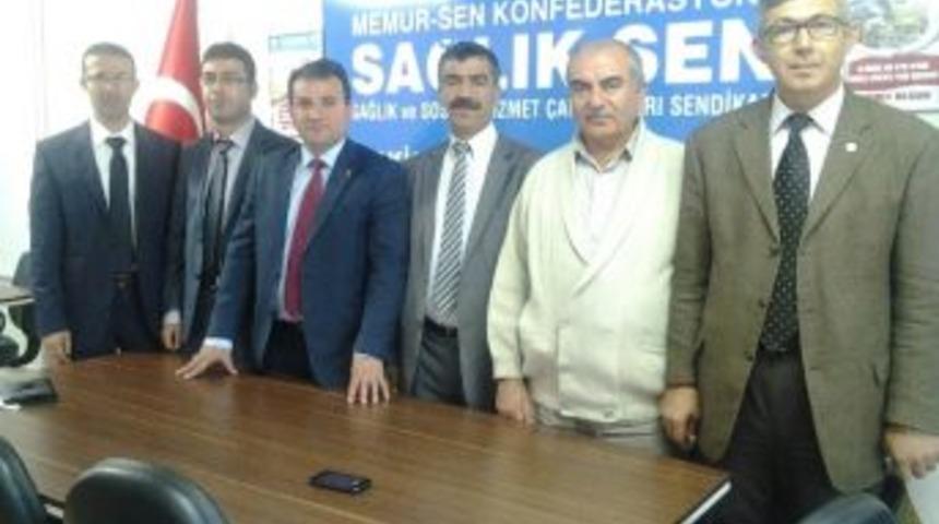 To&ccedil; Bir-sen&rsquo;den Sağlık-sen&rsquo;e Ziyaret