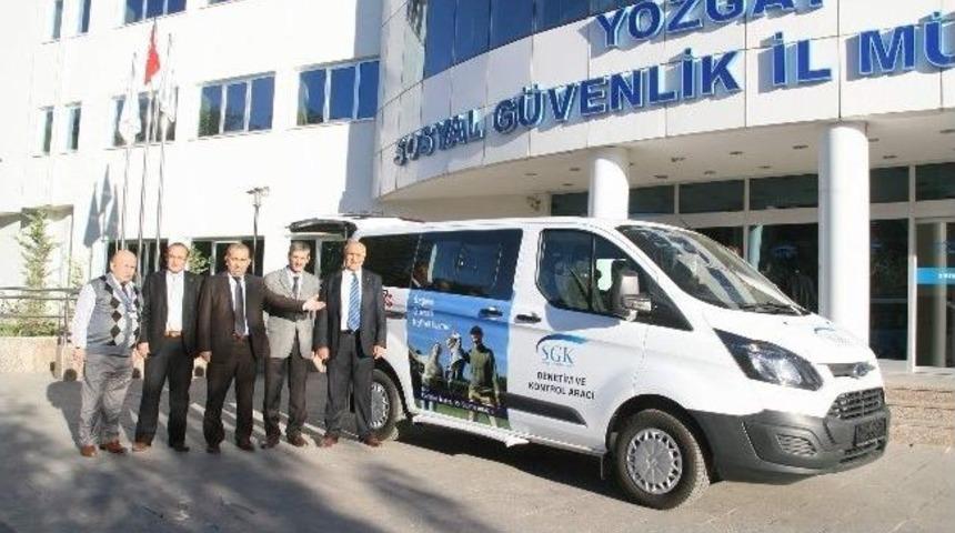 Sgk Yozgat İl M&uuml;d&uuml;rl&uuml;ğ&uuml;ne Denetim Aracı Tahsis Edildi