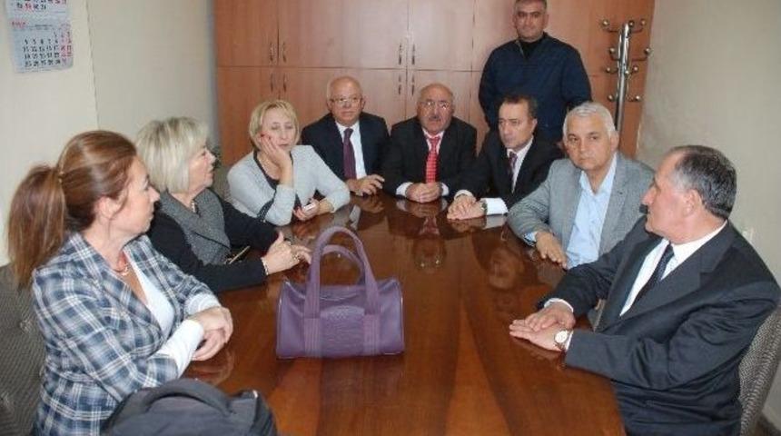 Posbıyık&rsquo;tan Emniyet M&uuml;d&uuml;rl&uuml;ğ&uuml; Ve Esnaf Kefalete Ziyaret