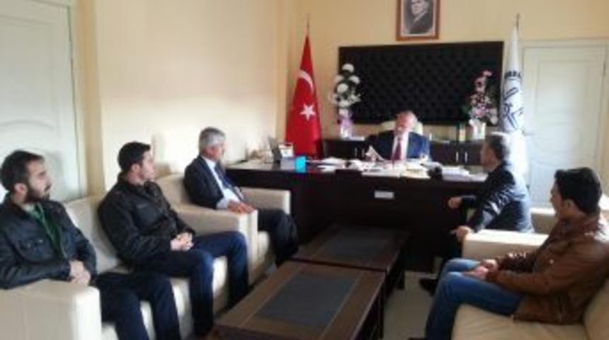 Yozgat Gen&ccedil;lik Merkezi Yetkilileri M&uuml;ft&uuml;l&uuml;ğ&uuml; Ziyaret Etti
