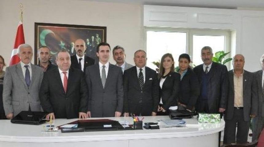Chp’den Kaymakam Karakaya’ya Ziyaret
