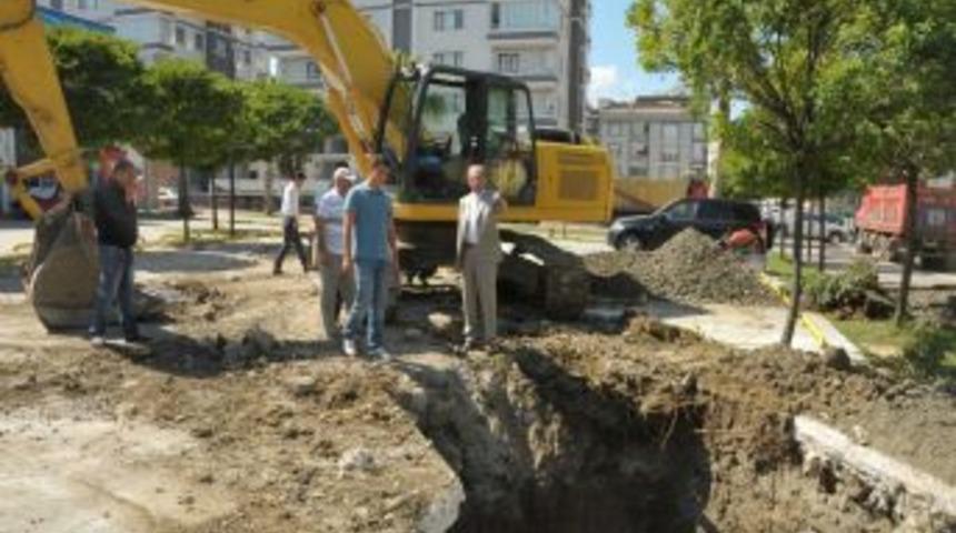Başkan Burma, B&uuml;y&uuml;kşehir'in &Ccedil;alışmalarını Denetledi