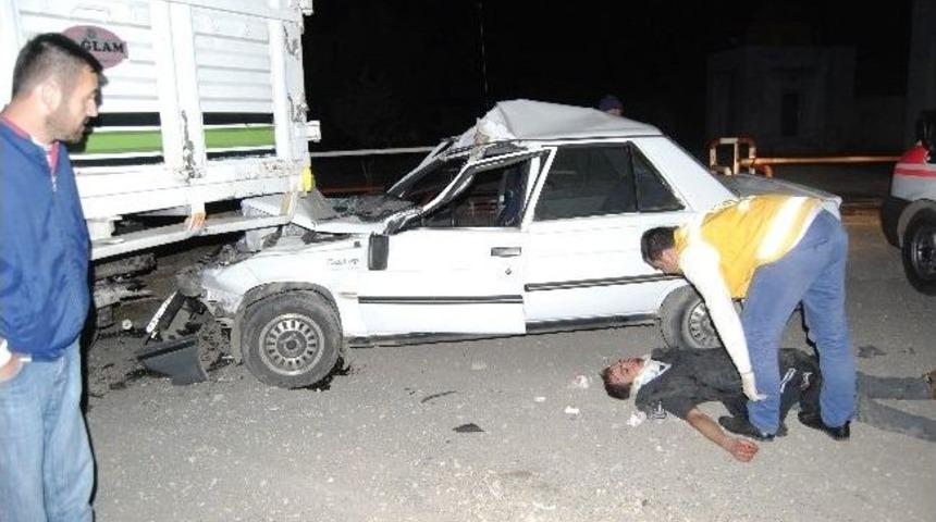 Malkara&rsquo;da Trafik Kazası: 2 Yaralı