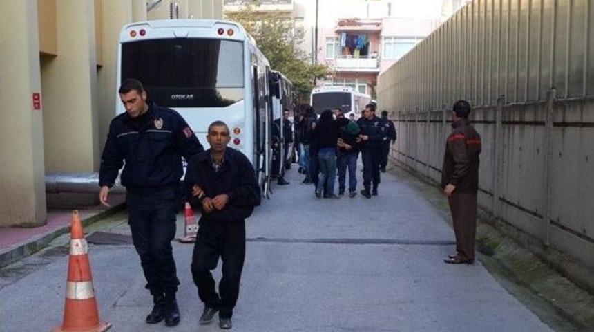 Torbacı Operasyonunda 27 Kişi Adliyeye Sevk Edildi