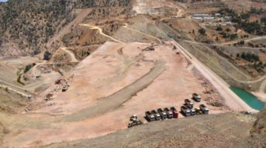 Konya Bozkır Barajı Inşaatı Yarıyı Ge&ccedil;ti