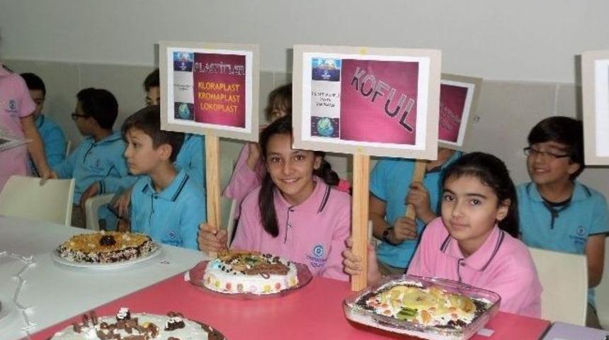 &Ouml;ğrenciler Yaş Pasta Konusunda H&uuml;nerlerini Sergiledi