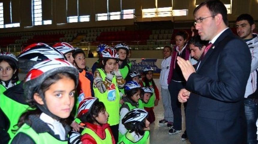 Kış Sporları Eğitim Projesi Kaldığı Yerden