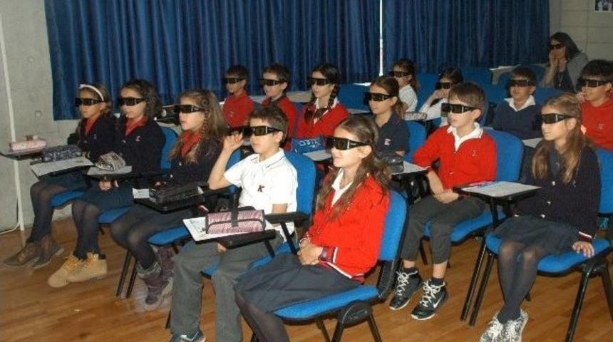 &Uuml;&ccedil; Boyutlu Sınıf Teknolojisi Ted Ankara Kolejinde