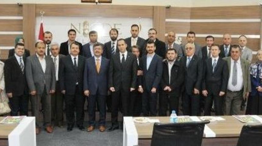 Ak Parti Niğde İl Y&ouml;netiminden Akdoğan&rsquo;a Ziyaret