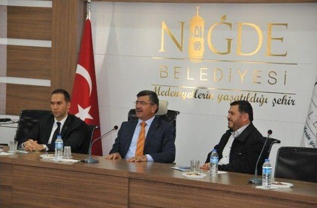 Ak Parti Niğde İl Y&ouml;netiminden Akdoğan&rsquo;a Ziyaret 1