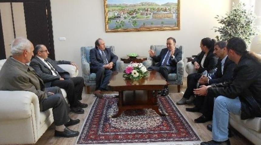 Dagc Y&ouml;netiminden Vali Altıparmak&rsquo;a Ziyaret