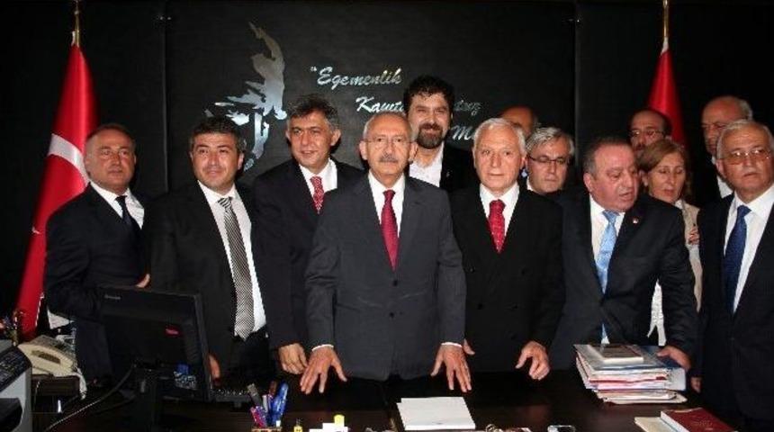 Chp Zonguldak &Ouml;rg&uuml;t&uuml;&rsquo;nden Kılı&ccedil;daroğlu&rsquo;na Ziyaret