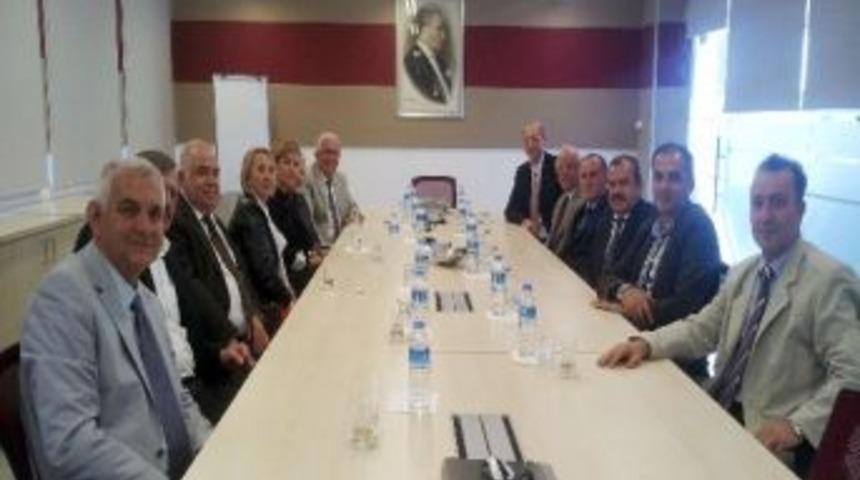 Posbıyık&rsquo;tan Erdemir Genel M&uuml;d&uuml;r&uuml; Orhan&rsquo;a Ziyaret